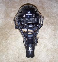 Hockey Style Helmet & Throat Guard